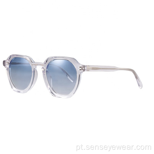 Óculos de sol polarizados para mulheres com tons de chanfro para mulheres